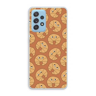 Croissant: Samsung Galaxy A73 Transparant Hoesje