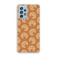 Croissant: Samsung Galaxy A73 Transparant Hoesje Croissant: Samsung Galaxy A73 Transparant Hoesje