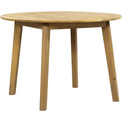 Leen Bakker - Tuintafel Durance - Acacia - 76xØ110 Cm - Hout - Bruin