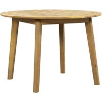 Leen Bakker - Tuintafel Durance - Acacia - 76xØ110 Cm - Hout - Bruin
