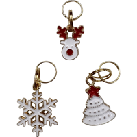 Decoratie charms | Kerst | 50 stuks