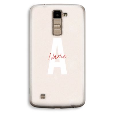 Strawberry Milkshake: LG K10 (2016) Transparant Hoesje