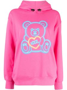 CHOCOOLATE hoodie à imprimé Teddy Bear - Rose