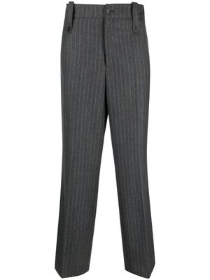 Paura pantalon droit à rayures - Gris