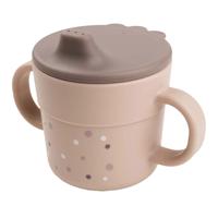 Done By Deer tuitbeker vrolijke stippen roze, 215ml