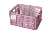 Basil fietskrat s - klein - 17.5 liter - roze