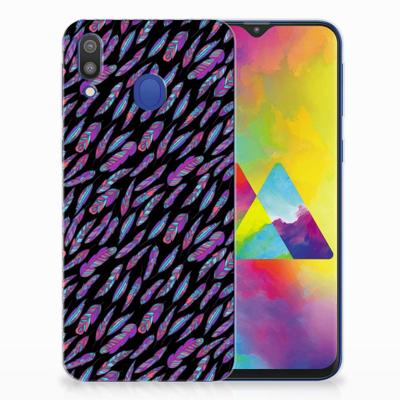 Samsung Galaxy M20 (Power) | TPU bumper | Feathers Color