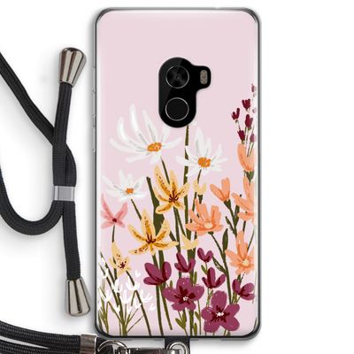 Painted wildflowers: Xiaomi Mi Mix 2 Transparant Hoesje met koord