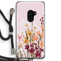 Painted wildflowers: Xiaomi Mi Mix 2 Transparant Hoesje met koord