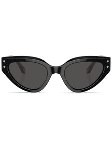 Bvlgari lunettes de soleil à monture papillon - Noir