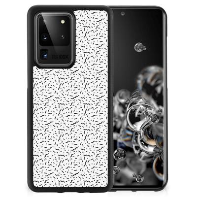 Samsung Galaxy S20 Ultra Bumper Case Stripes Dots