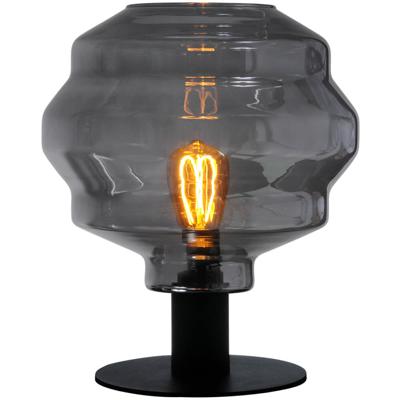 Masterlight TafellampPorto met Ball smoke glas Ø 30cm - 4711-05-05-05-4