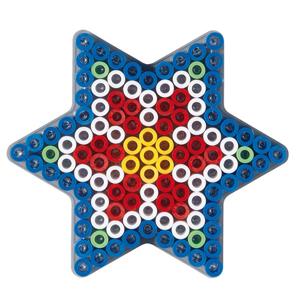 Hama strijkkralenbordje maxi - ster