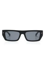 DSQUARED2 EYEWEAR lunettes de soleil à monture rectangulaire - Noir