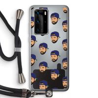 Drake Away: Huawei P40 Pro Transparant Hoesje met koord