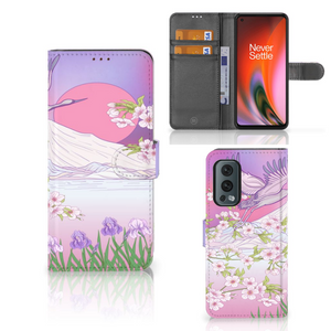 OnePlus Nord 2 5G Telefoonhoesje met Pasjes Bird Flying