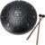 Fazley TD8 Tongue Drum C-majeur zwart, 8 inch