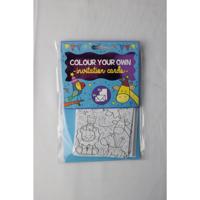 Kleur je eigen uitnodigingskaarten