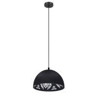 EGLO Congresbury hangende plafondverlichting E27 40 W Zwart, Wit - thumbnail