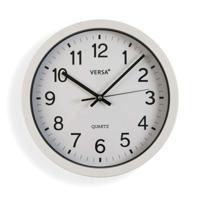 Muurklok Versa Wit Plastic Kwarts 4,3 x 30 x 30 cm