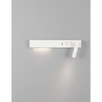 Lyora BedlampjeVida rechts wit met usb - 9533523