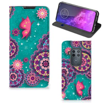 Motorola One Zoom | Bookcase | Cirkels en Vlinders