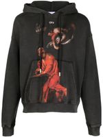 Off-White hoodie à imprimé Saint Matthew - Noir - thumbnail