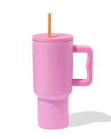 HEMA Drinkbeker 900ml Rvs Roze