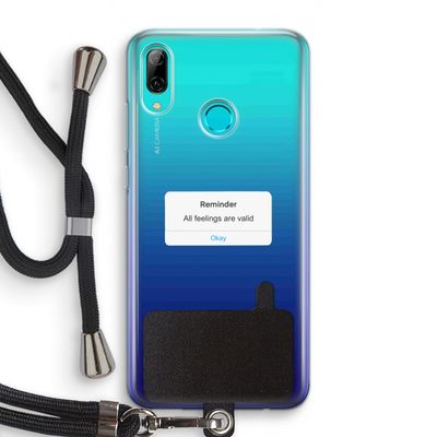 Reminder: Huawei P Smart (2019) Transparant Hoesje met koord