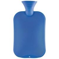 Warmwater kruik - 2 liter - blauw - winter kruiken