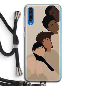 Sweet creatures: Samsung Galaxy A50 Transparant Hoesje met koord