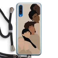 Sweet creatures: Samsung Galaxy A50 Transparant Hoesje met koord