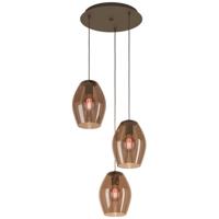 Stars of Light Hanglamp amberglasEstanys 1 3-lichts - 390161