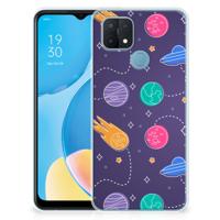 OPPO A15 | Sillicone Back Cover | Space