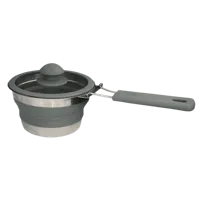 Eurotrail Opvouwbare Steelpan + Deksel 1L