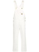 Carhartt WIP salopette classique en denim - Blanc