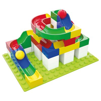 Hubelino knikkerbaan miniset, 45dlg.