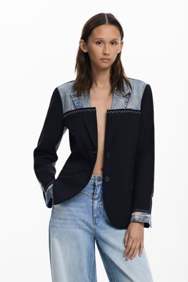 Hybride blazer - BLUE - XL