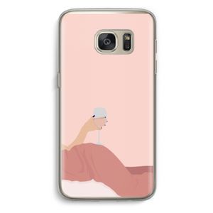 Wine: Samsung Galaxy S7 Transparant Hoesje