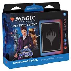 Magic the Gathering Universes Beyond: Doctor Who Commander Decks Display (4) english