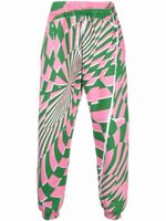 Stella McCartney x Ed Curtis pantalon à motif géométrique - Vert - thumbnail