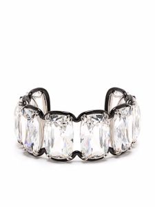 Swarovski bracelet manchette Harmonia orné de cristal - Argent