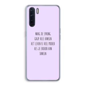 Sprong: Oppo A91 Transparant Hoesje