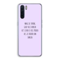 Sprong: Oppo A91 Transparant Hoesje