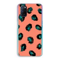 Pink Cheetah: Oppo A72 Transparant Hoesje
