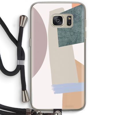 Lindo: Samsung Galaxy S7 Transparant Hoesje met koord