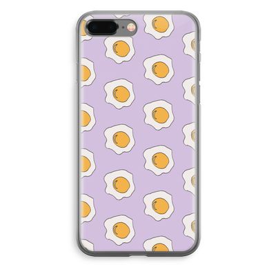 Bacon to my eggs #1: iPhone 8 Plus Transparant Hoesje