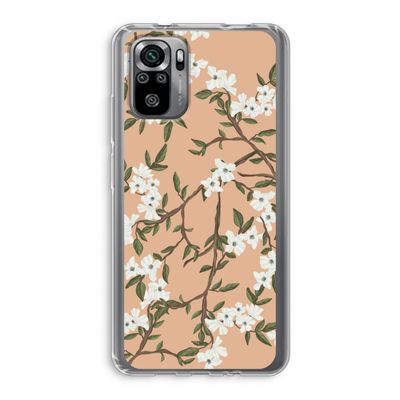 Blossoming spring: Xiaomi Redmi Note 10S Transparant Hoesje