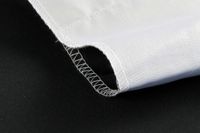 StudioKing achtergronddoek 2,7x5 m wit/zwart - thumbnail