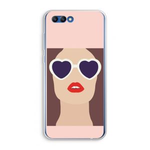 Red lips: Honor 10 Transparant Hoesje